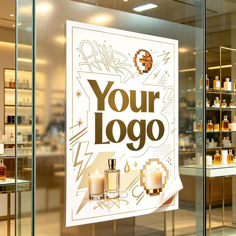 Perfume Fragrance Store - ملصق مخصص بأي حجم 100 سم،