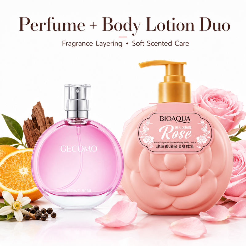 Perfume Fragrance Gift Set - مجموعة عطور نسائية من جيكومو 50