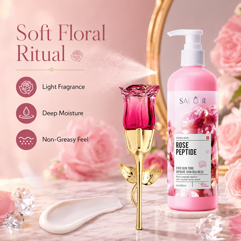 مجموعة عطر الورد ولوشن الجسم ل - مراجعة Perfume Fragrance Gift Set وسعره