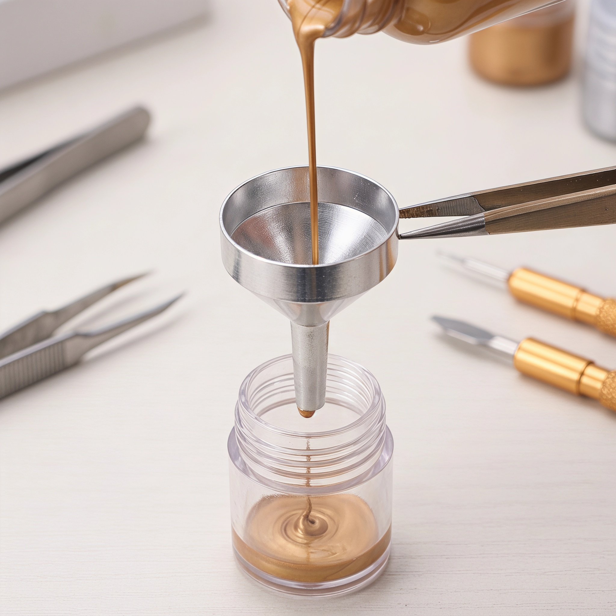 مجموعة قمع معدني صغيرة من الأل - مراجعة Perfume Refill Bottle وسعره