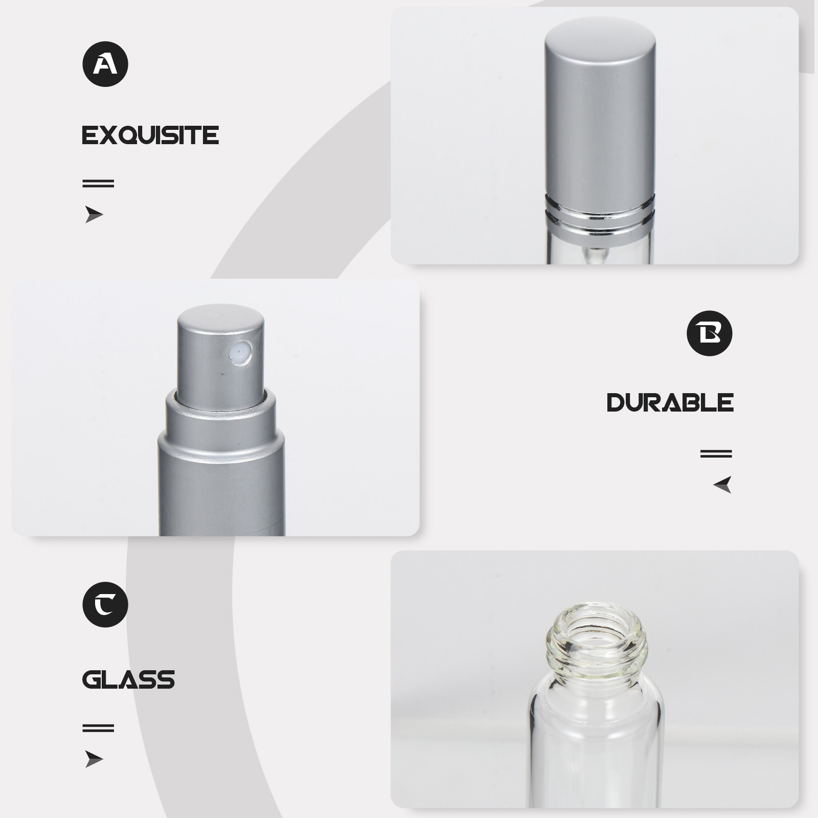 6 قطع من زجاجات الرذاذ المحمول - مراجعة Perfume Refill Bottle وسعره