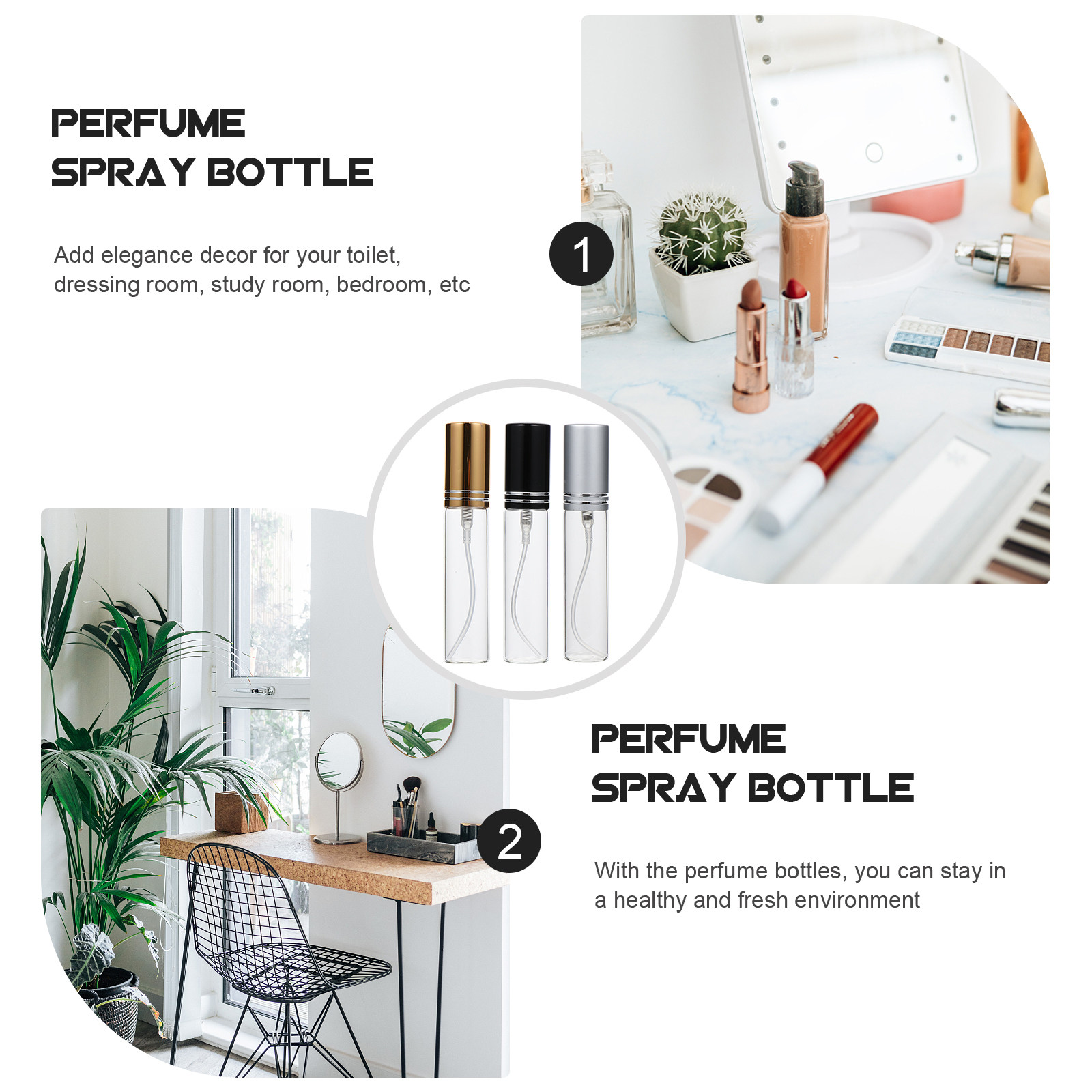 6 قطع من زجاجات الرذاذ المحمول - مراجعة Perfume Refill Bottle وسعره
