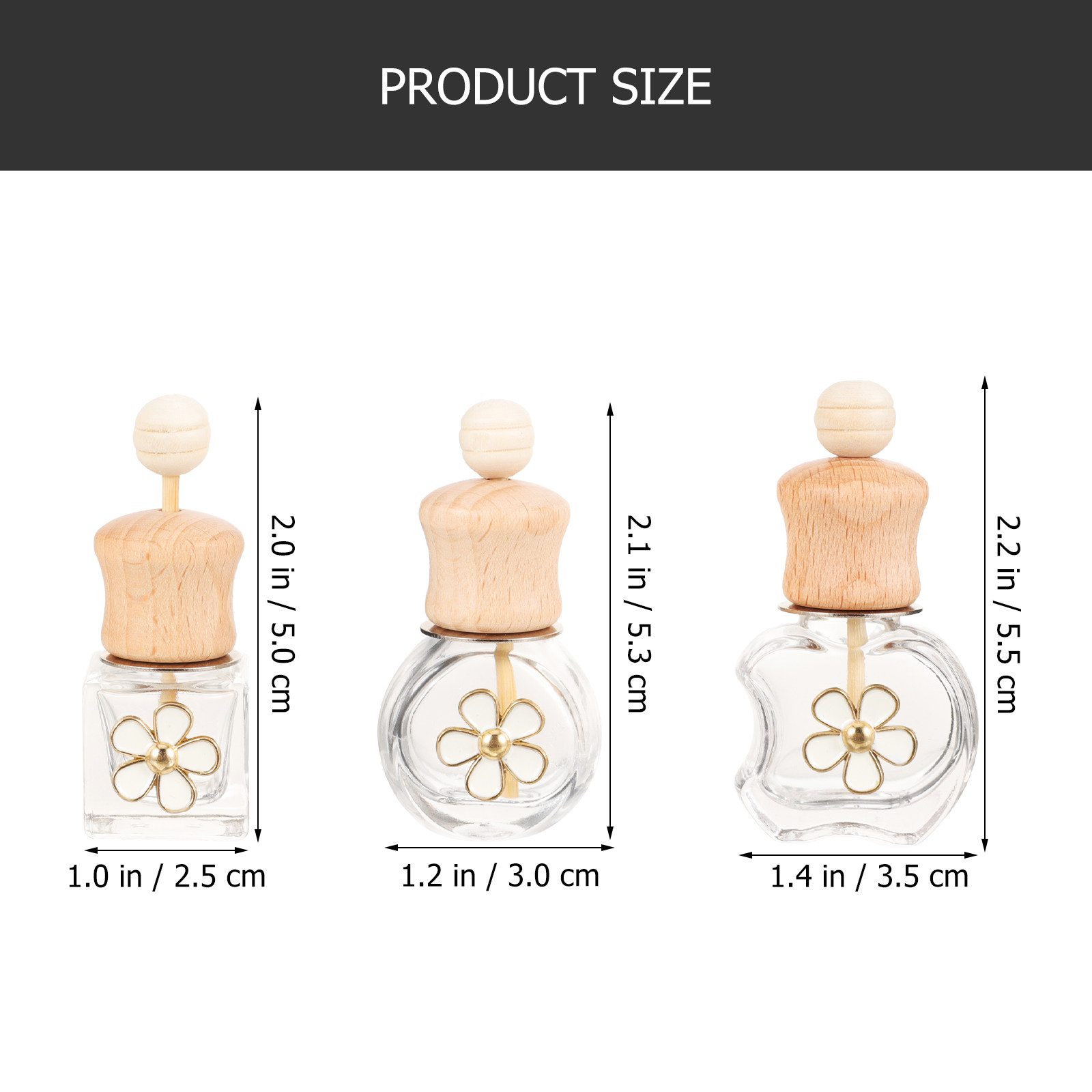 3 قطع زجاجات عطر فارغة للسيارة - مراجعة Perfume Refill Bottle وسعره