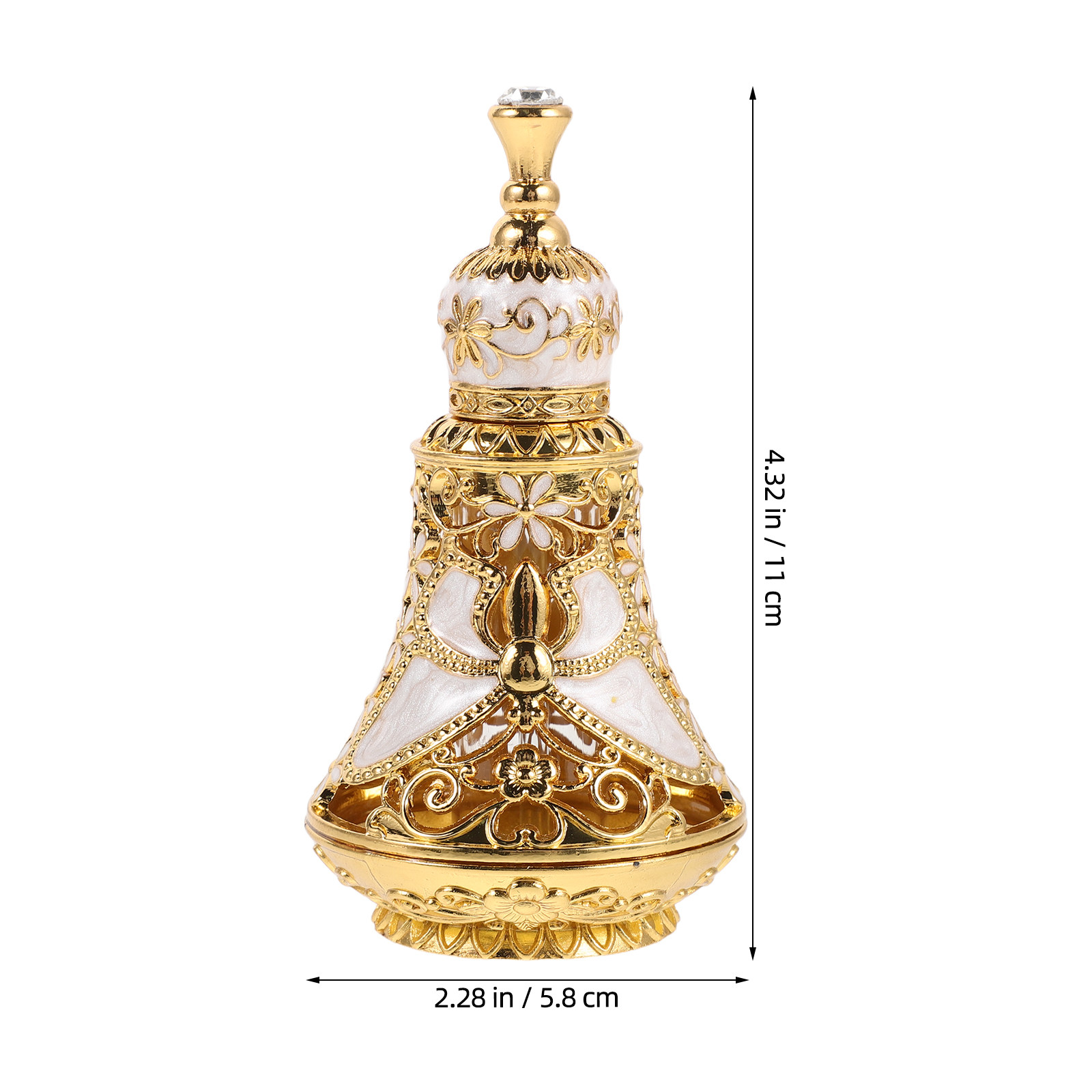 زجاجة عطر زجاجية عتيقة سعة 15  - مراجعة Perfume Refill Bottle وسعره
