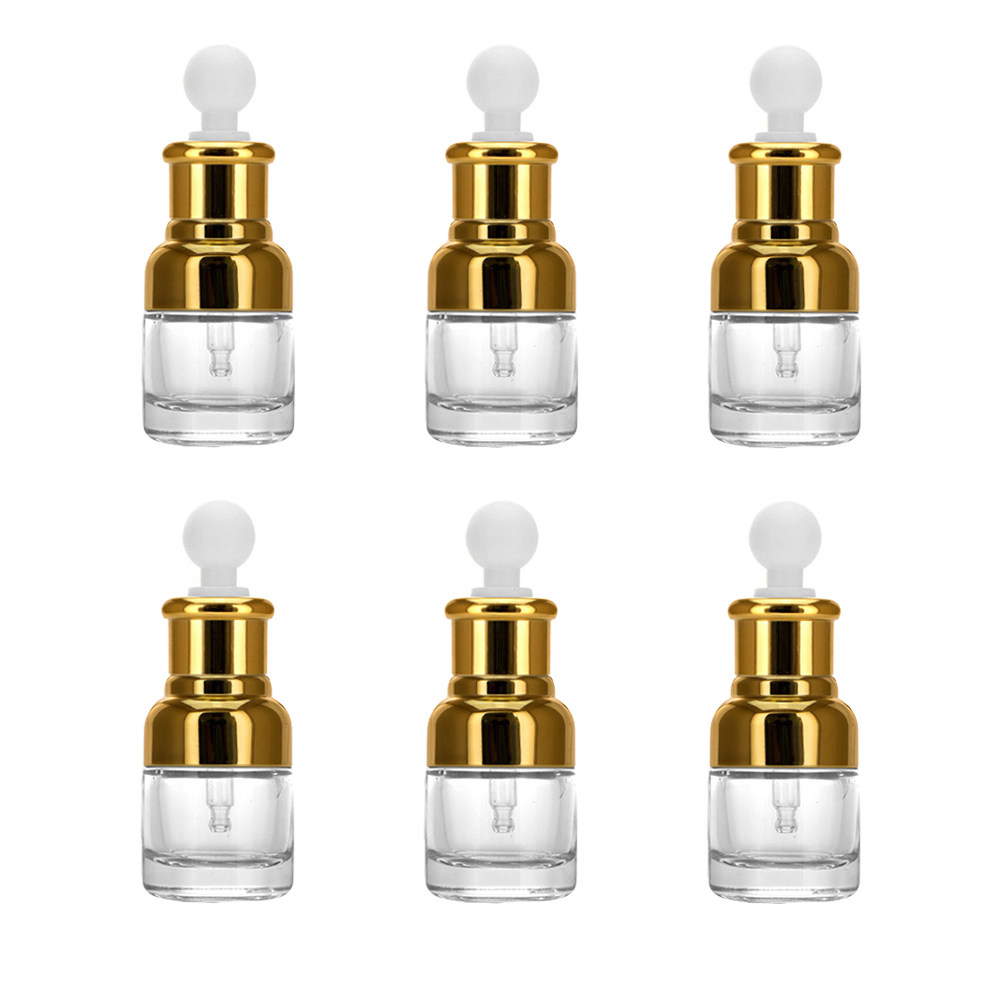 6 قطع من زجاجات القطارة الشفاف - مراجعة Perfume Refill Bottle وسعره